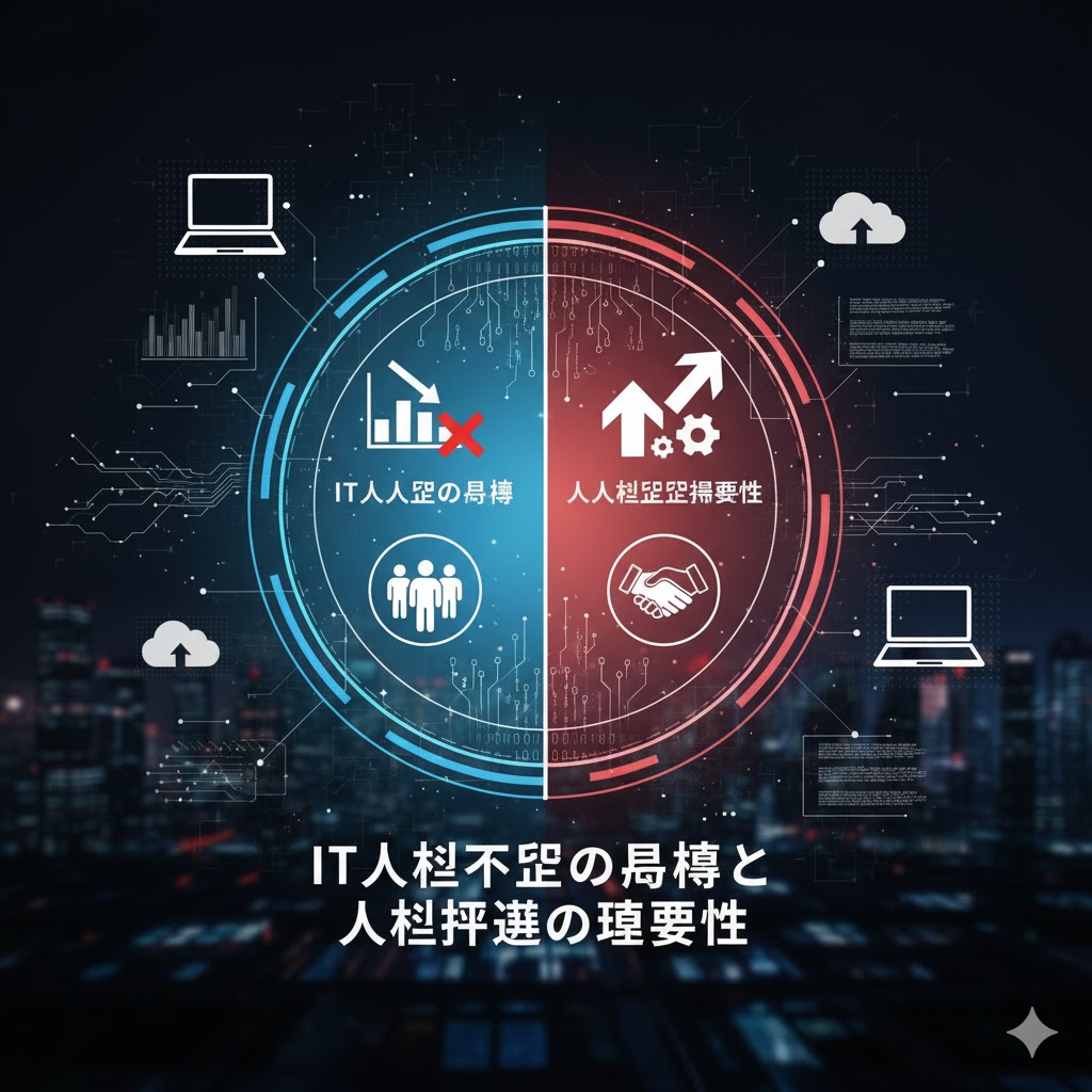 IT人材不足の背景と人材派遣の重要性