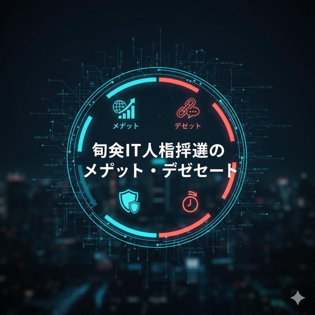 海外IT人材派遣のメリット・デメリット